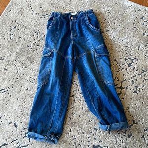 Free People All Star Pull On Jeans in Booyah Blue Size S